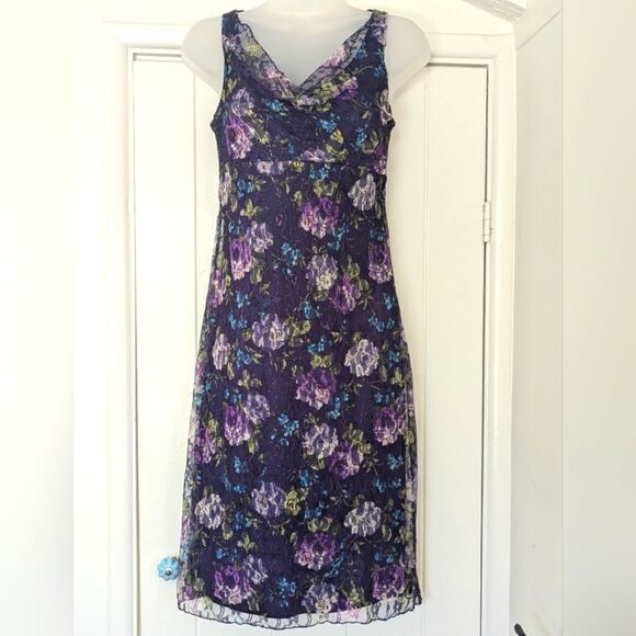 VTG Necessary Objects 90sY2K Mesh Lace Feminine Fairycore Whimsigoth Dress S - Picture 1 of 8